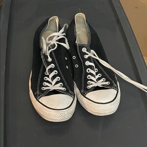 Converse Black and White All Star Sneakers